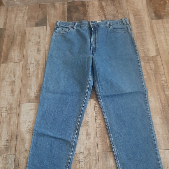 Levi's 540 Orange Tab Relaxed Jeans 90s EUC 42x32 Measures 42x32 - Picture 8 of 12